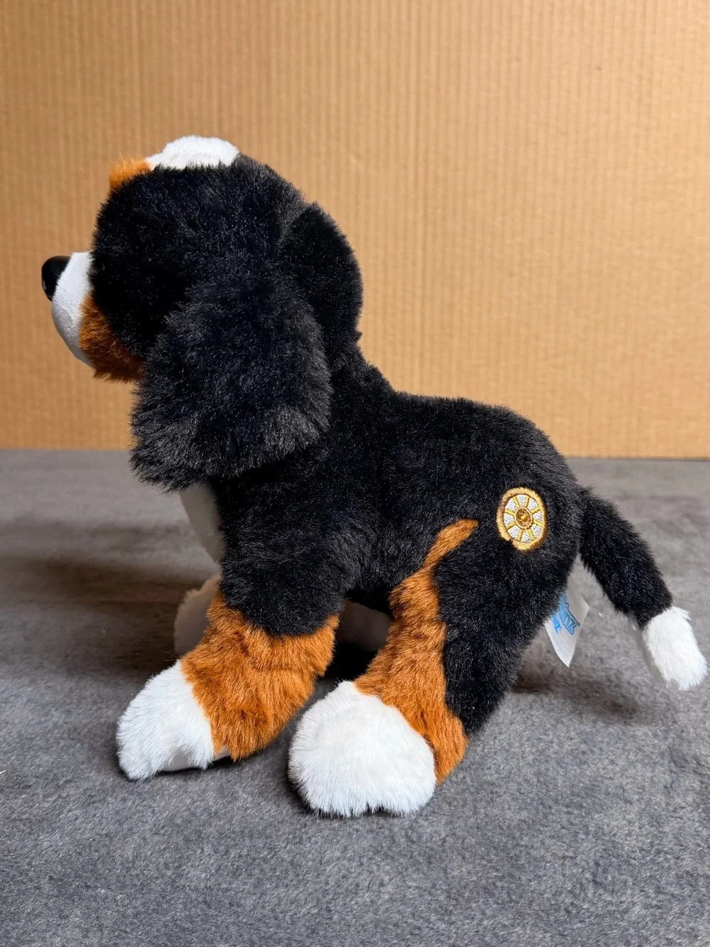 Ganz Webkinz Next Bernese Mountain Dog Plush Tricolor Puppy Dog